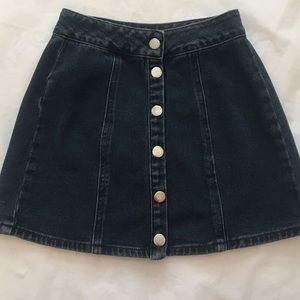 Pacsun bullhead denim skirt